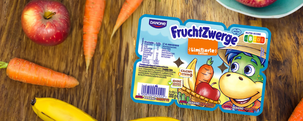 FruchtZwerge: 6er Pack Ananas, Wassermelone, Pfirsich